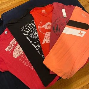 NWOT men’s graphic tees all 2X.